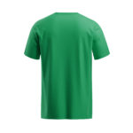 regular fit hustler mens green tshirt back view yuvio