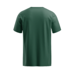regular fit hustler mens olive green tshirt back view yuvio