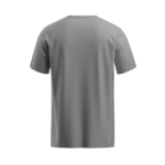 regular fit lord narsimha unisex grey tshirt back view yuvio