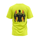 gym-built-different-unisex-neon-green-polyester-tshirt-back-view-yuvio