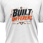 Built Different Unisex - Gym Polyster T-Shirt | Yuvio - Image 4