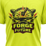 gym-forge-the-future-polyester-neon-green-tshirt-close-up-view-yuvio