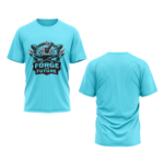 Forge the future Unisex - Gym Polyster T-Shirt | Yuvio - Image 3
