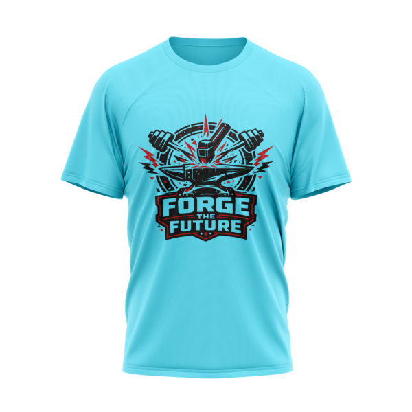 Forge the future Unisex - Gym Polyster T-Shirt | Yuvio
