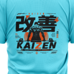 gym-kaizen-unisex-sky-blue-polyester-tshirt-close-up-view-yuvio