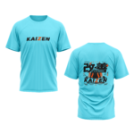 gym-kaizen-unisex-sky-blue-polyester-tshirt-front-back-view-yuvio