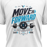 Move Forward Unisex - Gym Polyster T-Shirt | Yuvio - Image 4