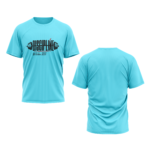 gym-polyester-discipline-beats-motivation-unisex-sky-blue-tshirt-front-back-view-yuvio