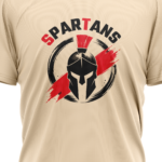 Spartans Unisex - Gym Polyster T-Shirt | Yuvio - Image 4