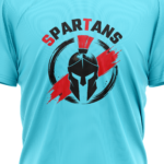 gym-spartans-unisex-sky-blue-polyester-tshirt-close-up-view-yuvio