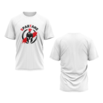 gym-spartans-unisex-white-polyester-tshirt-front-back-view-yuvio