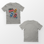 kids-full-speed-melange-grey-tshirt-front-back-view-yuvio