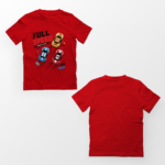 kids-full-speed-red-tshirt-front-back-view-yuvio