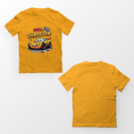 kids-full-throttle-yellow-tshirt-front-back-view-yuvio
