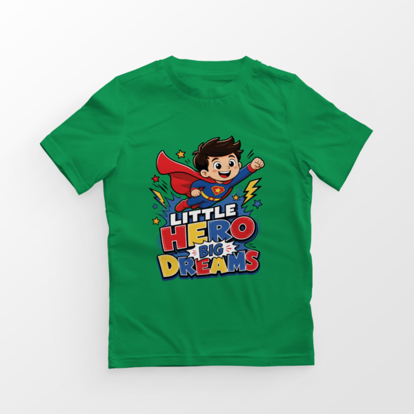 Little Hero Big Dreams Kids - T-Shirt | Yuvio