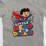kids-little-hero-big-dreams-melange-grey-tshirt-close-up-view-yuvio