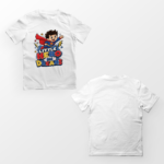 kids-little-hero-big-dreams-white-tshirt-front-back-view-yuvio