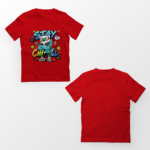 kids-stay-chill-red-tshirt-front-back-view-yuvio
