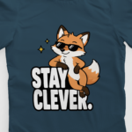 kids-stay-clever-navy-blue-tshirt-close-up-view-yuvio