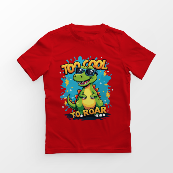 Too Cool To Roar Kids - T-Shirt | Yuvio