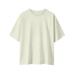 oversize-chain-breaker-unisex-beige-tshirt-front-view-yuvio