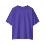oversize-chain-breaker-unisex-blue-tshirt-front-view-yuvio