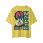 oversize-chain-breaker-unisex-mustard-yellow-tshirt-back-view-yuvio