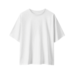 oversize-chain-breaker-unisex-white-tshirt-front-view-yuvio