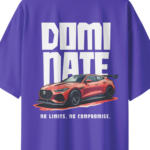 oversized-dominate-unisex-blue-tshirt-close-up-view-yuvio