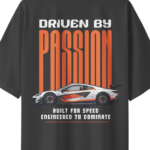 Driven by Passion Unisex Oversize T-Shirt | Yuvio - Image 4