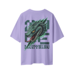 oversized-lightning-snake-unisex-lavender-tshirt-back-view-yuvio