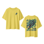 Lightning Snake Unisex Oversize T-Shirt | Yuvio - Image 3