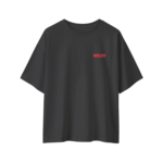 oversized-redline-unisex-black-tshirt-front-view-yuvio