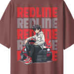 oversized-redline-unisex-coffee-tshirt-close-up-view-yuvio