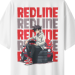 Redline Mens Oversize T-Shirt | Yuvio - Image 4