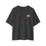 oversized-shadow-unisex-black-tshirt-front-view-yuvio