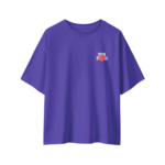oversized-shadow-unisex-blue-tshirt-front-view-yuvio