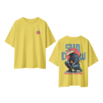 oversized-shadow-unisex-mustard-yellow-tshirt-front-back-view-yuvio