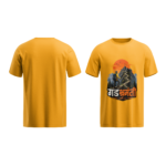 regular-fit-gad-bhramanti-unisex-yellow-tshirt-front-back-view-yuvio