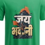 regular-fit-jai-bhavani-womens-green-tshirt-close-up-view-yuvio
