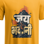 regular-fit-jai-bhavani-womens-yellow-tshirt-close-up-view-yuvio