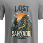 regular-fit-lost-in-sahyadri-unisex-grey-tshirt-close-up-view-yuvio