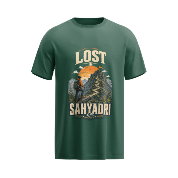 Lost In Sahyadri Unisex Regular Fit T-Shirt | Yuvio
