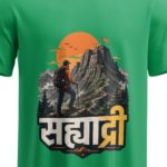 regular-fit-sahyadri-unisex-green-tshirt-close-up-view-yuvio