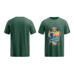 regular-fit-salty-air-dont-care-unisex-olive-green-tshirt-front-back-view-yuvio