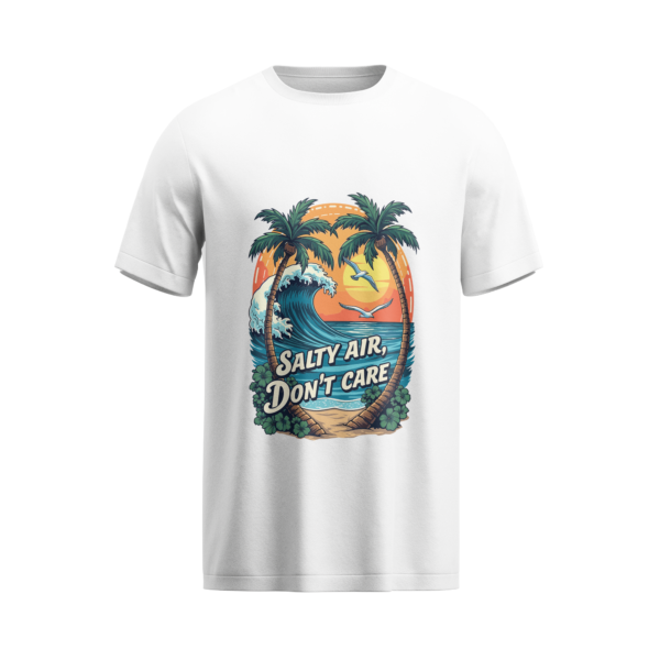 Salty Air, Don't Care Unisex Regular Fit T-Shirt | Yuvio