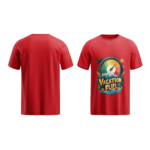 Vacation Fuel Unisex Regular Fit T-Shirt | Yuvio - Image 3