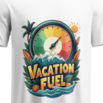 regular-fit-vacation-fuel-unisex-white-tshirt-close-up-view-yuvio