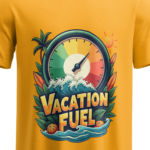 regular-fit-vacation-fuel-unisex-yellow-tshirt-close-up-view-yuvio